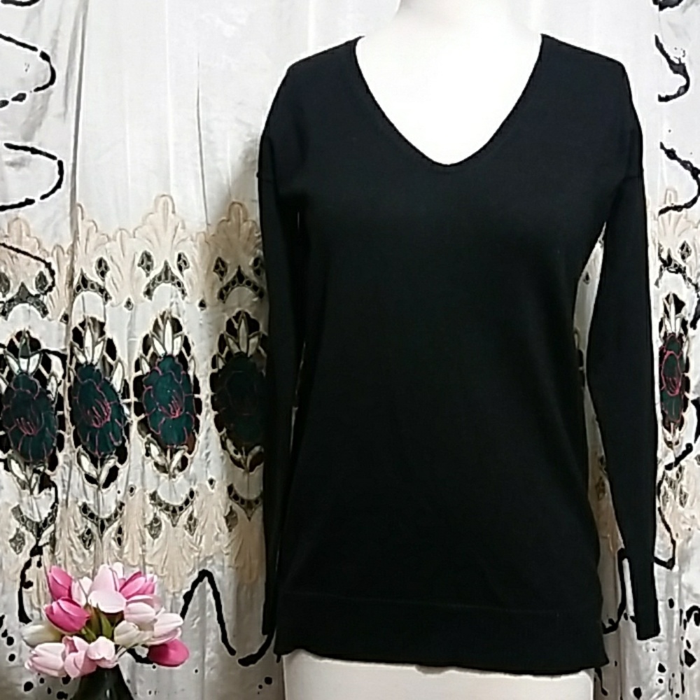 Ann Taylor extra fine Merino wool tunic sweater
